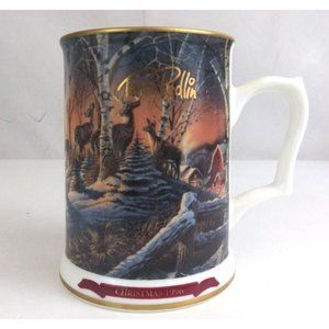 The Hadley Collection Terry Redlin Christmas 1996 Night On The Town #1260A Stein